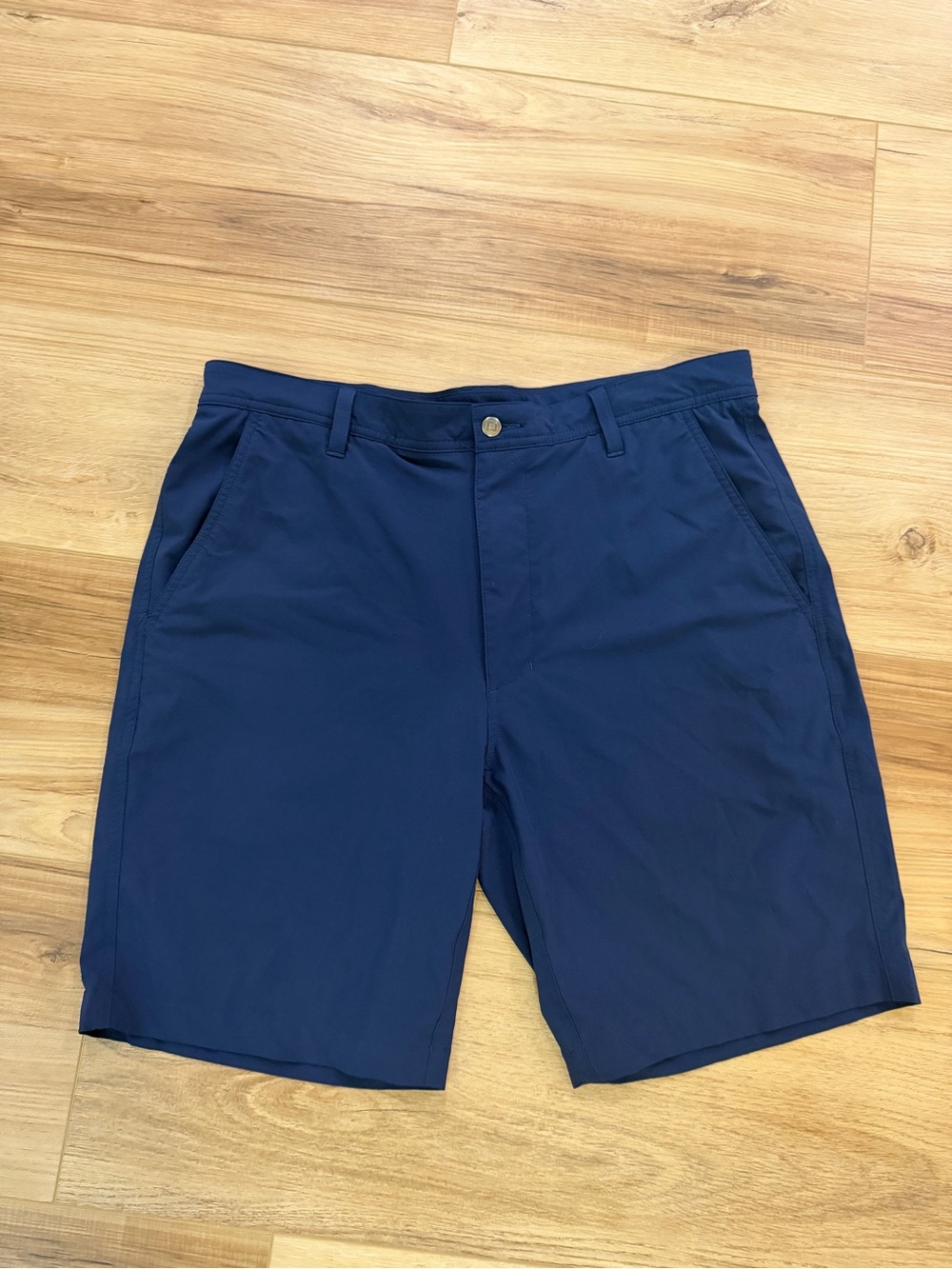 Men's Navy Stretch Performance Shorts